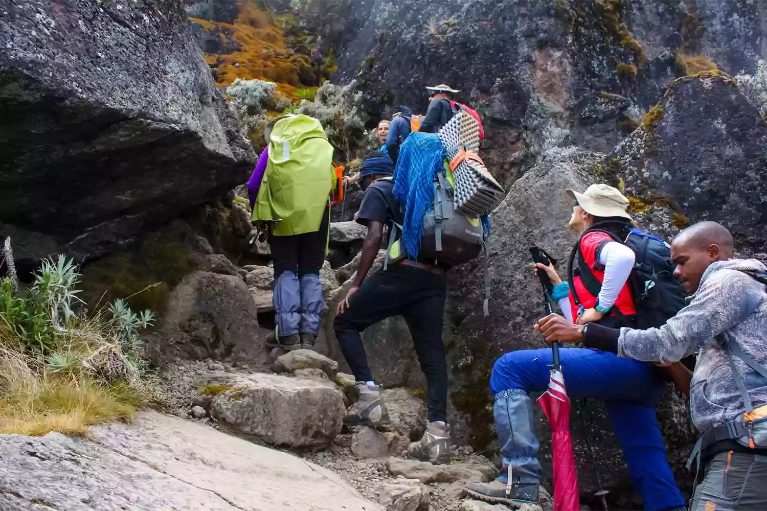 6 dies Mont Kilimanjaro escalant la ruta Marangu