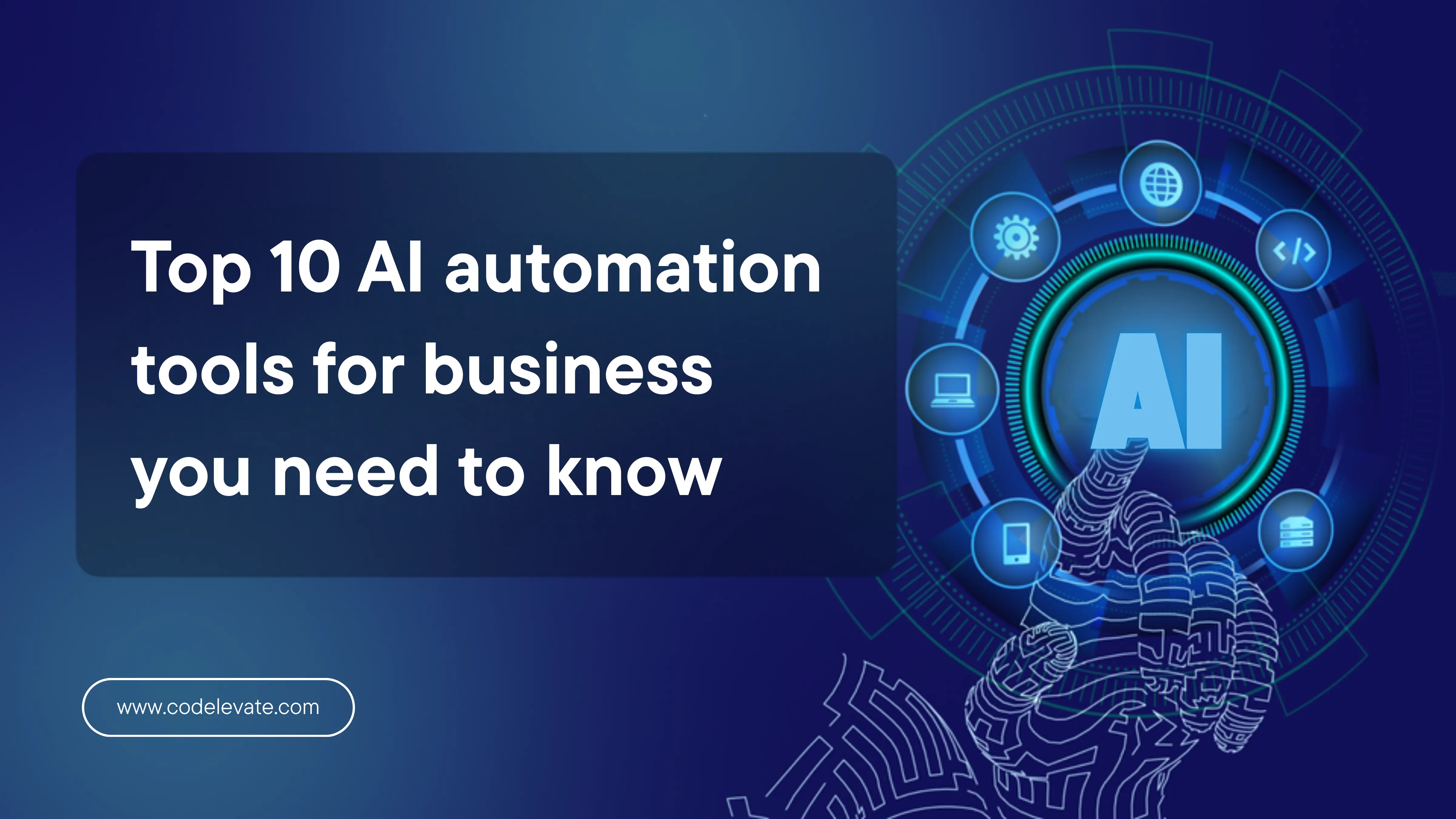 Top AI Tools for Website Automation
