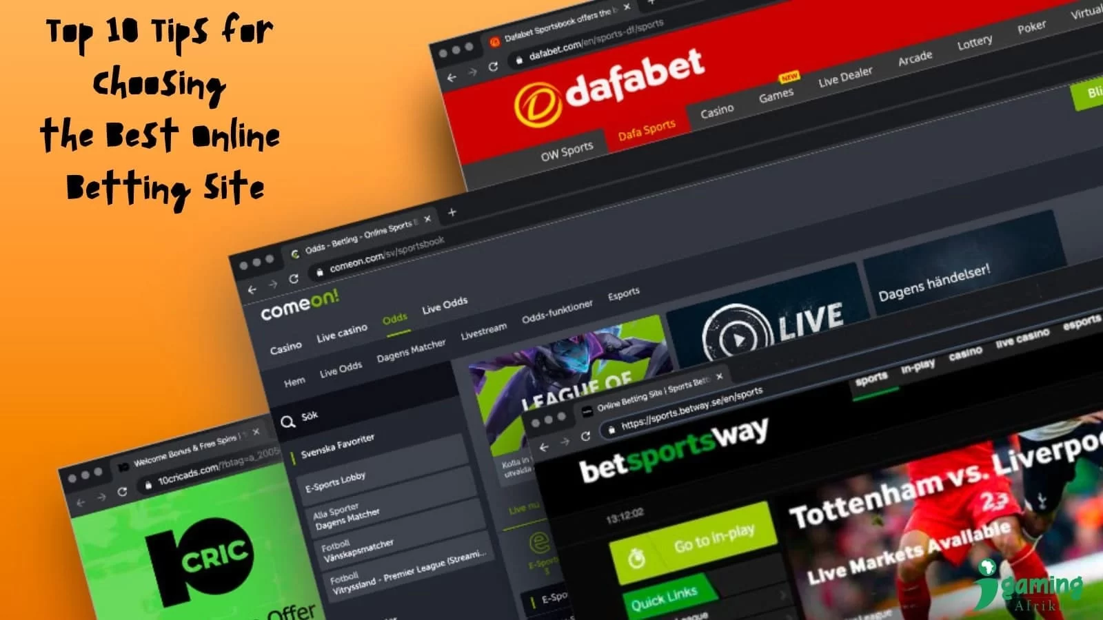 Things to Check Before Choosing a Betting Site