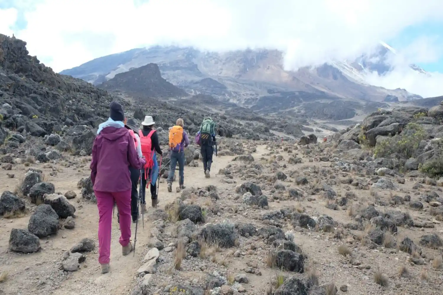 Arrampicata su Kilimanjaro in agosto
