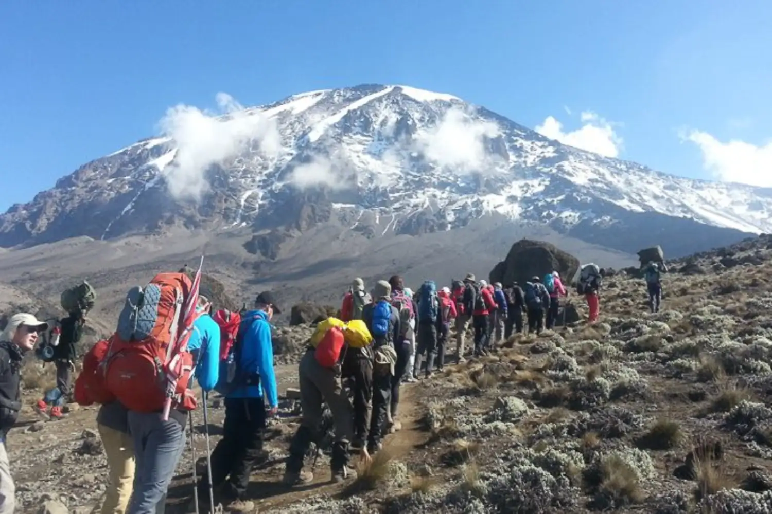 Arrampicata Kilimanjaro a febbraio