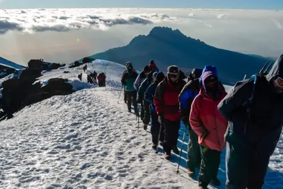 Kilimanjaro in January