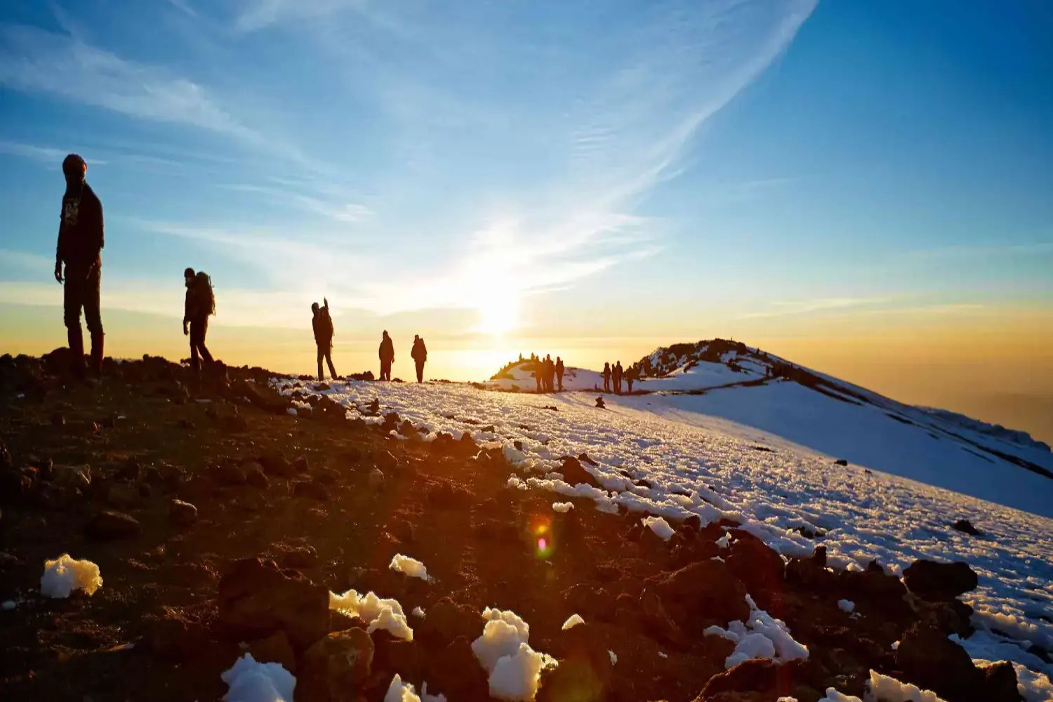 Arrampicata su Kilimanjaro a marzo