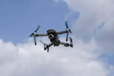 Drone flying over Mount Kilimanjaro
