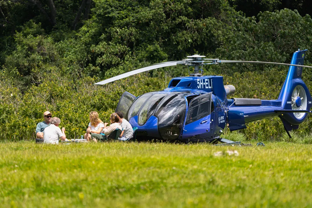 Zanzibar Airport to Dar es Salaam Helicopter