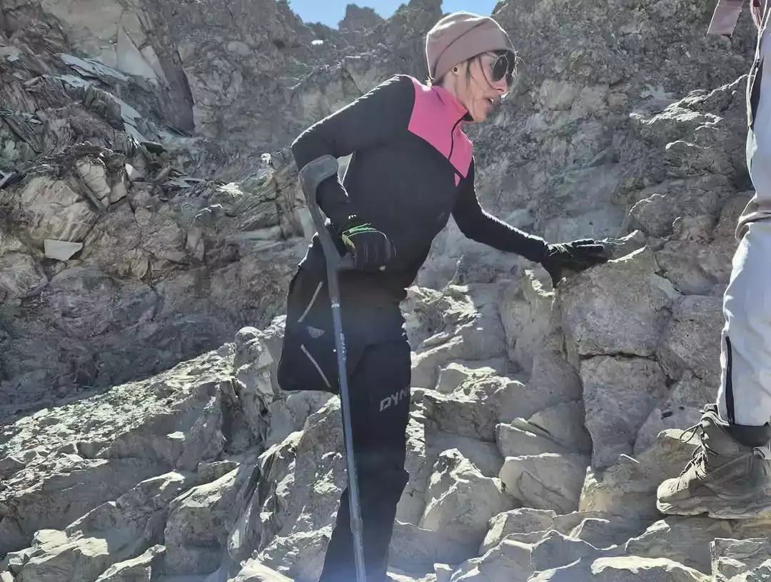 gritt at mount kilimanjro climbing progress