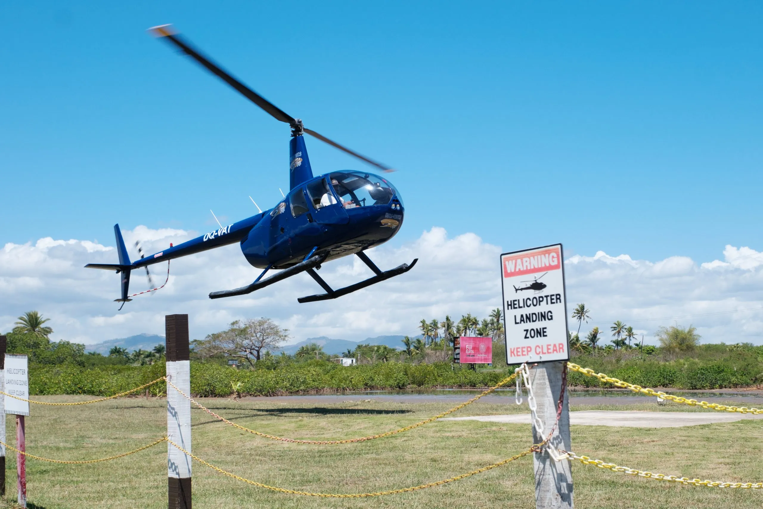 Kilindi Pemba Helicopter Transfer
