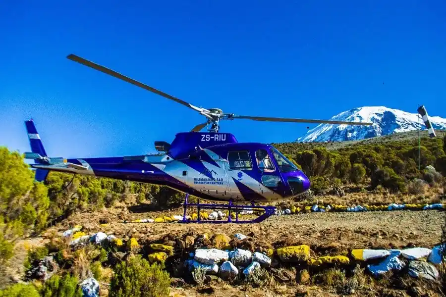 Kilimanjaro Helicopter Access