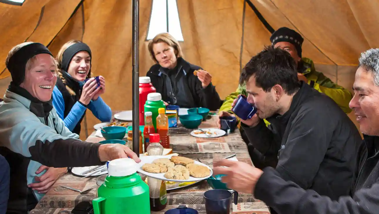 Gourmet Meals on Luxury Kilimanjaro climbing Tours