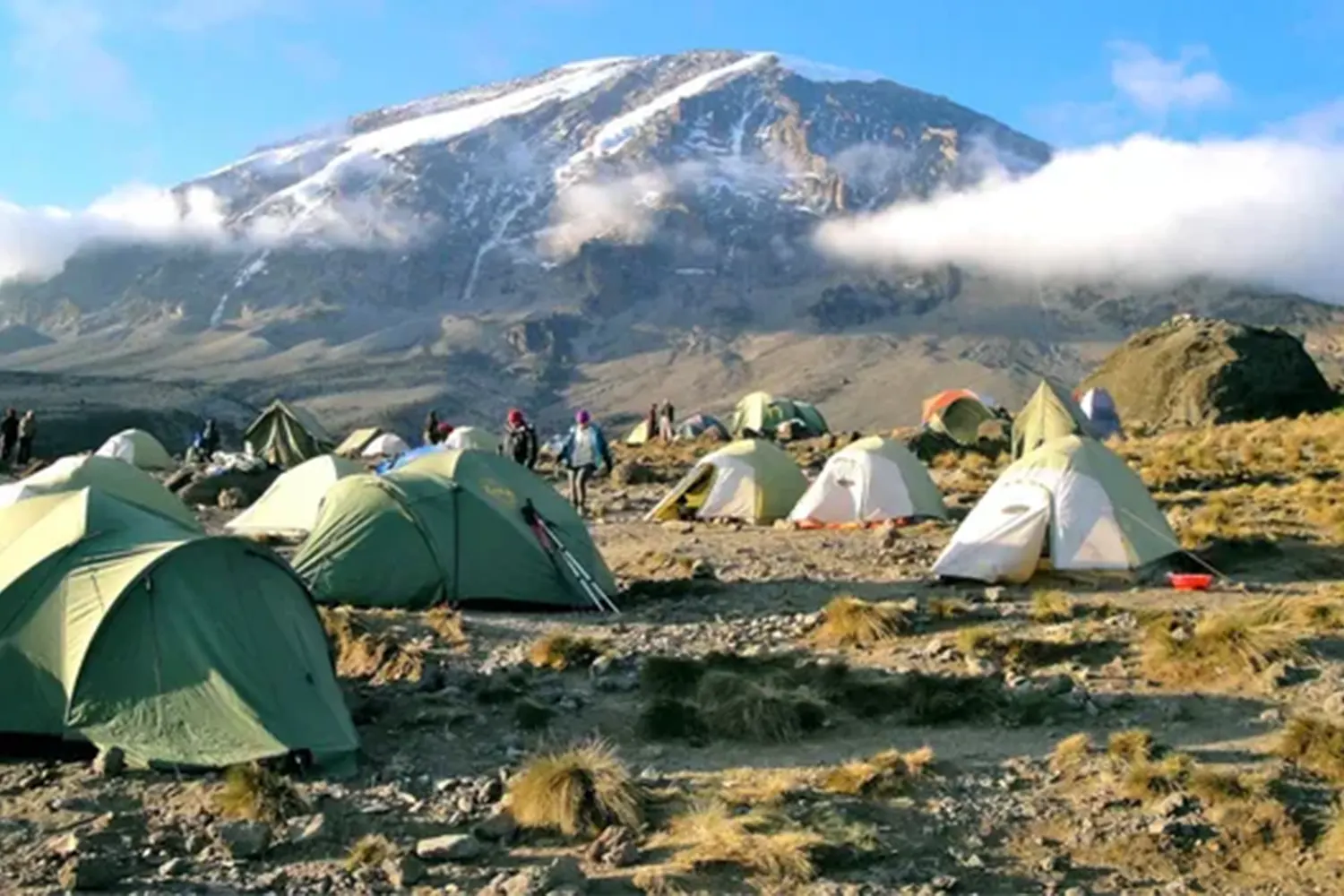 Kilimanjaro midrange climbing