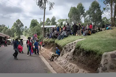 የማቻሜ በር - በ Machame Rout በኩል ለኪሊማንጃሮ መውጣት መነሻ ነጥብ