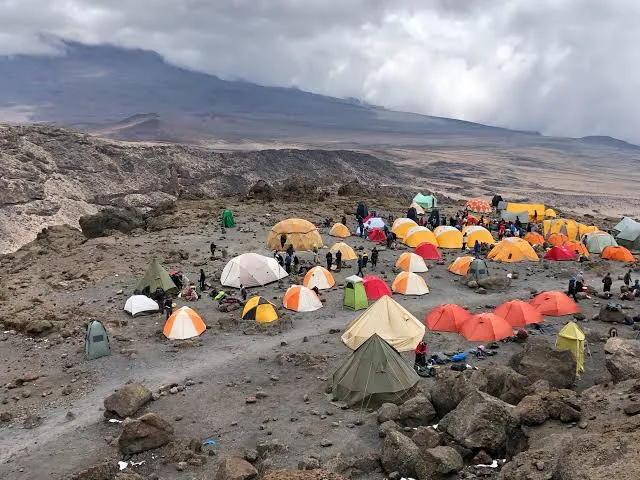 kosovo campsite on mt kilimanjaro Kosovo Campsite on Mt. Kilimanjaro