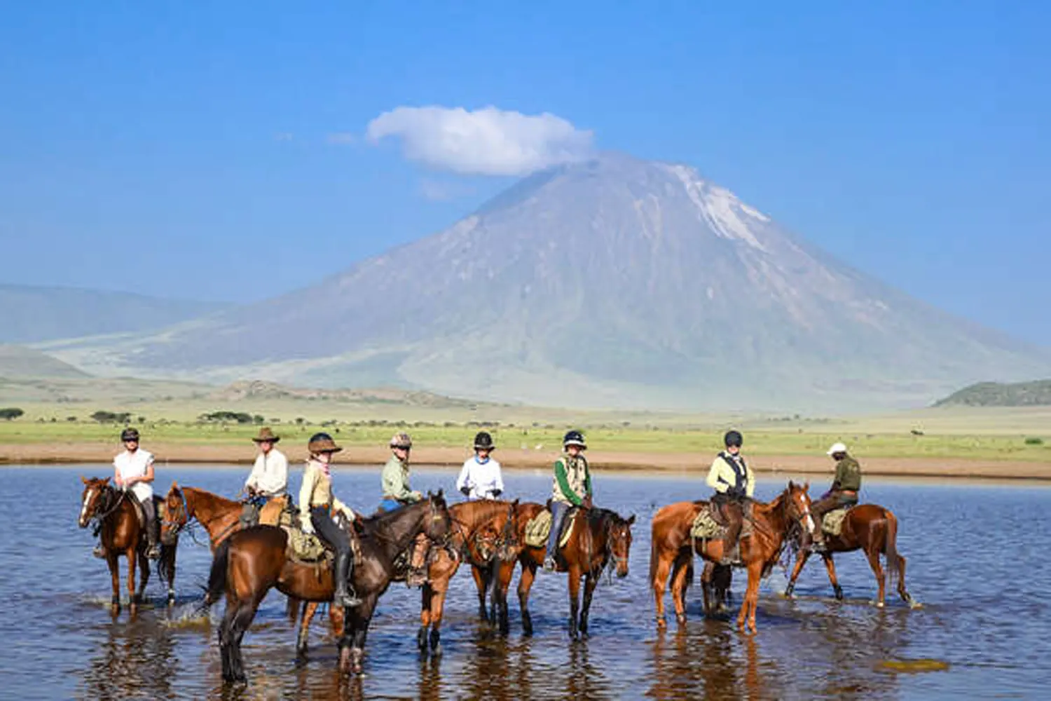 Horse riding Lake Natron Tour