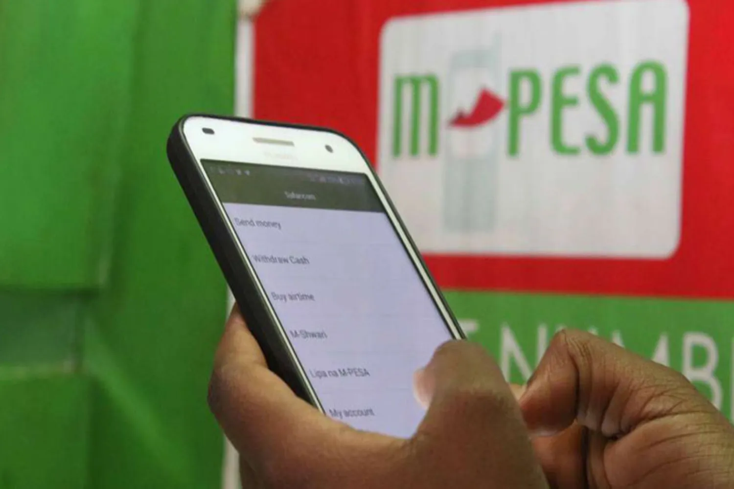 M-Pesa-Zahlung