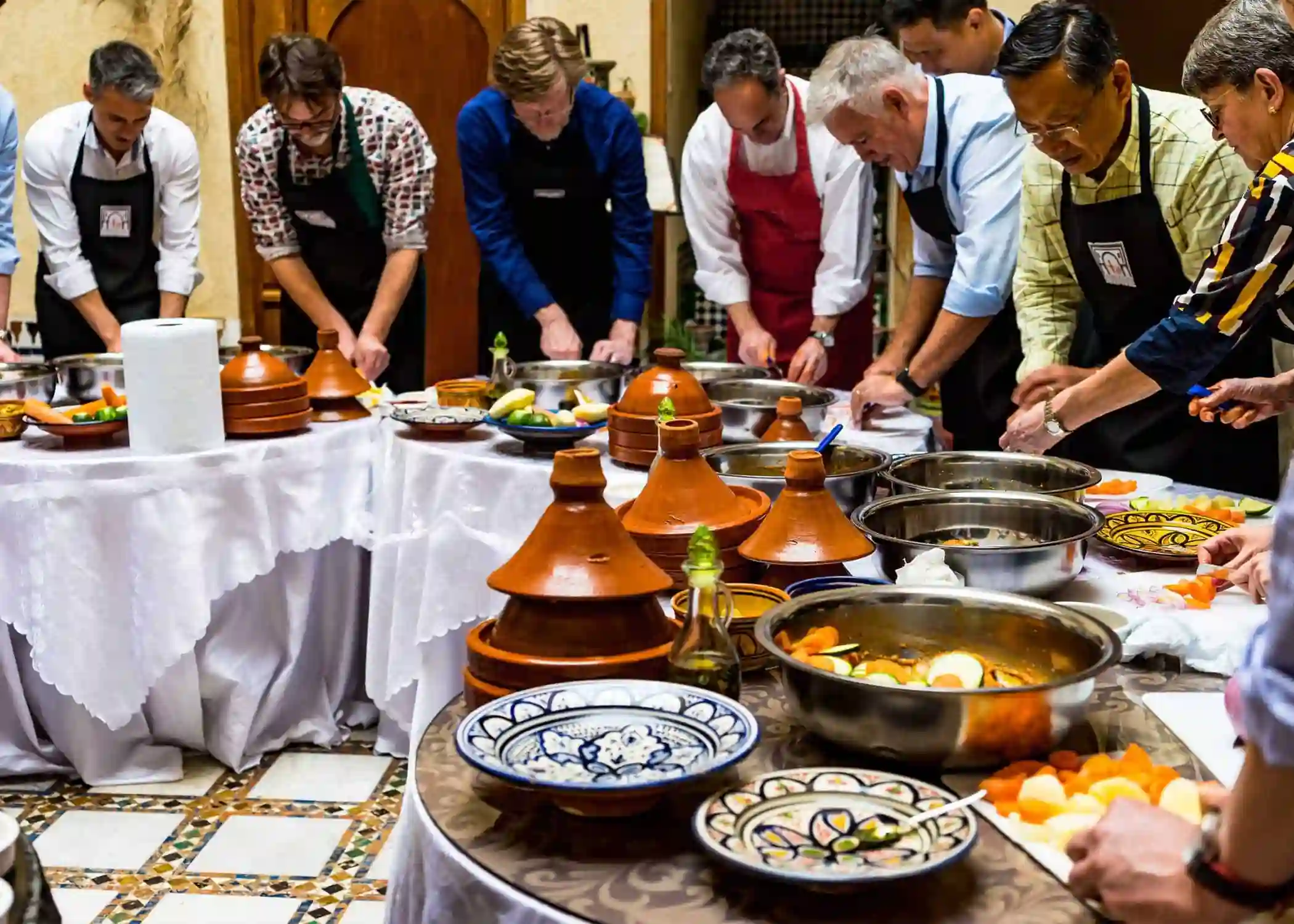 Traditional cooking class