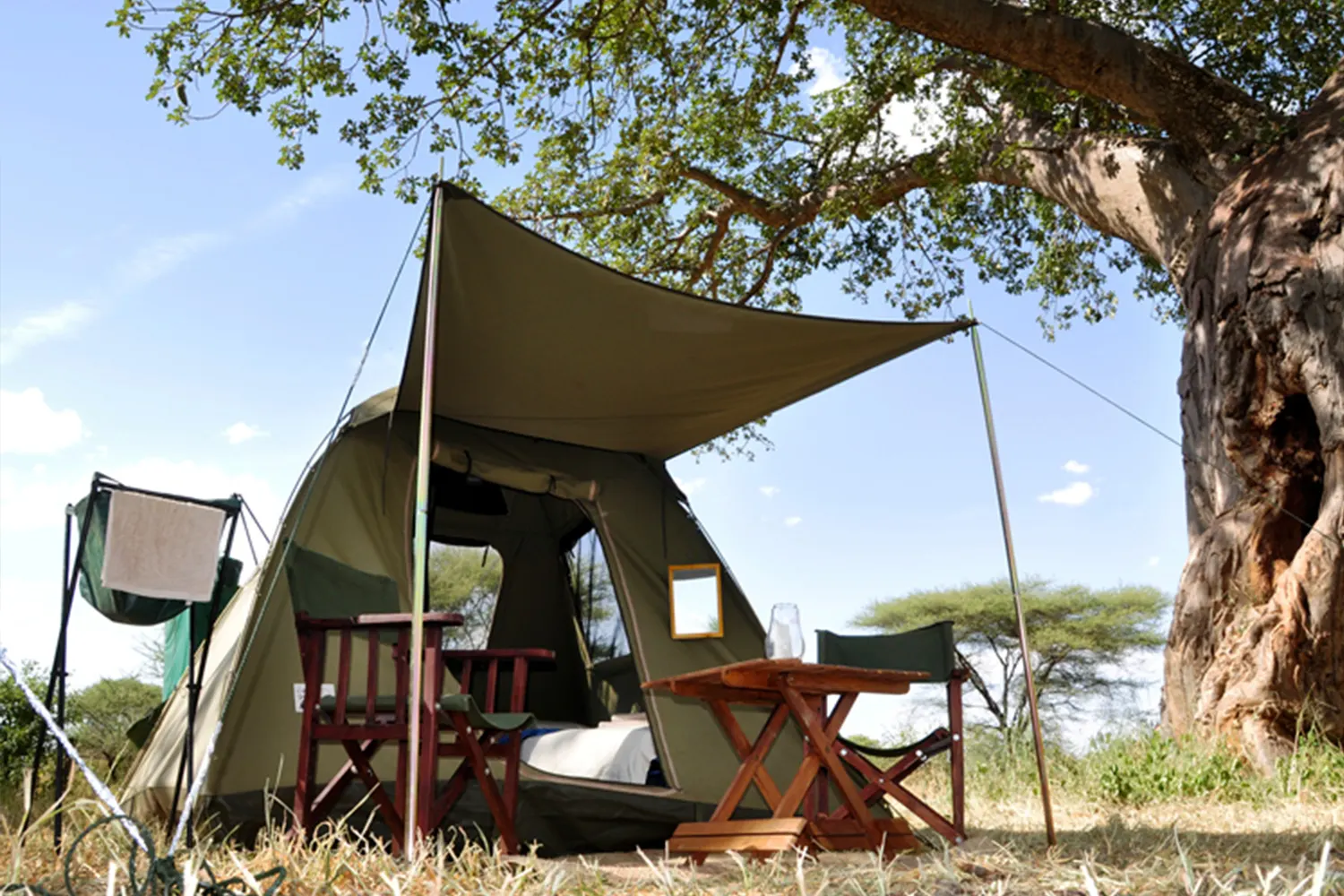 Serengeti camping safari