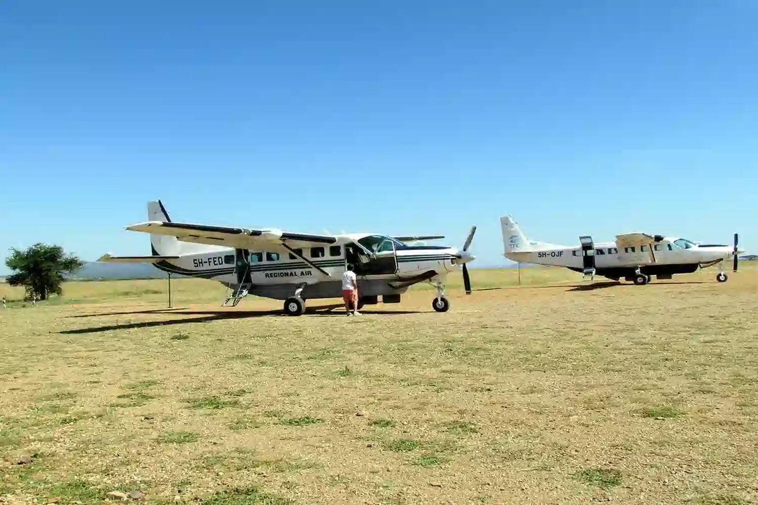 Seronera Airstrip in Serengeti