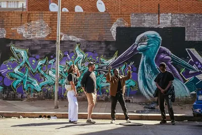 Erkunden Sie den Bezirk Maboneng