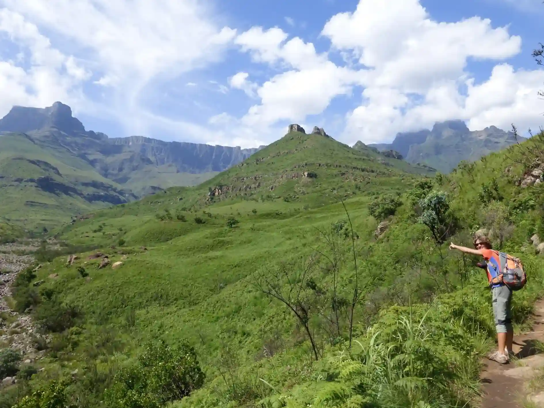 Aventura de 4 días en Drakensberg en el parque nacional Royal Natal