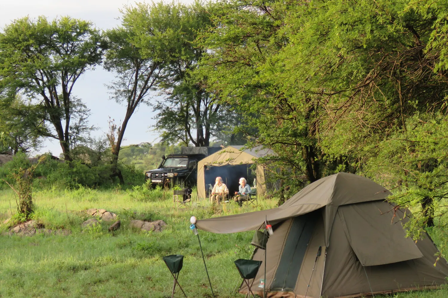 Tanzania camping safari
