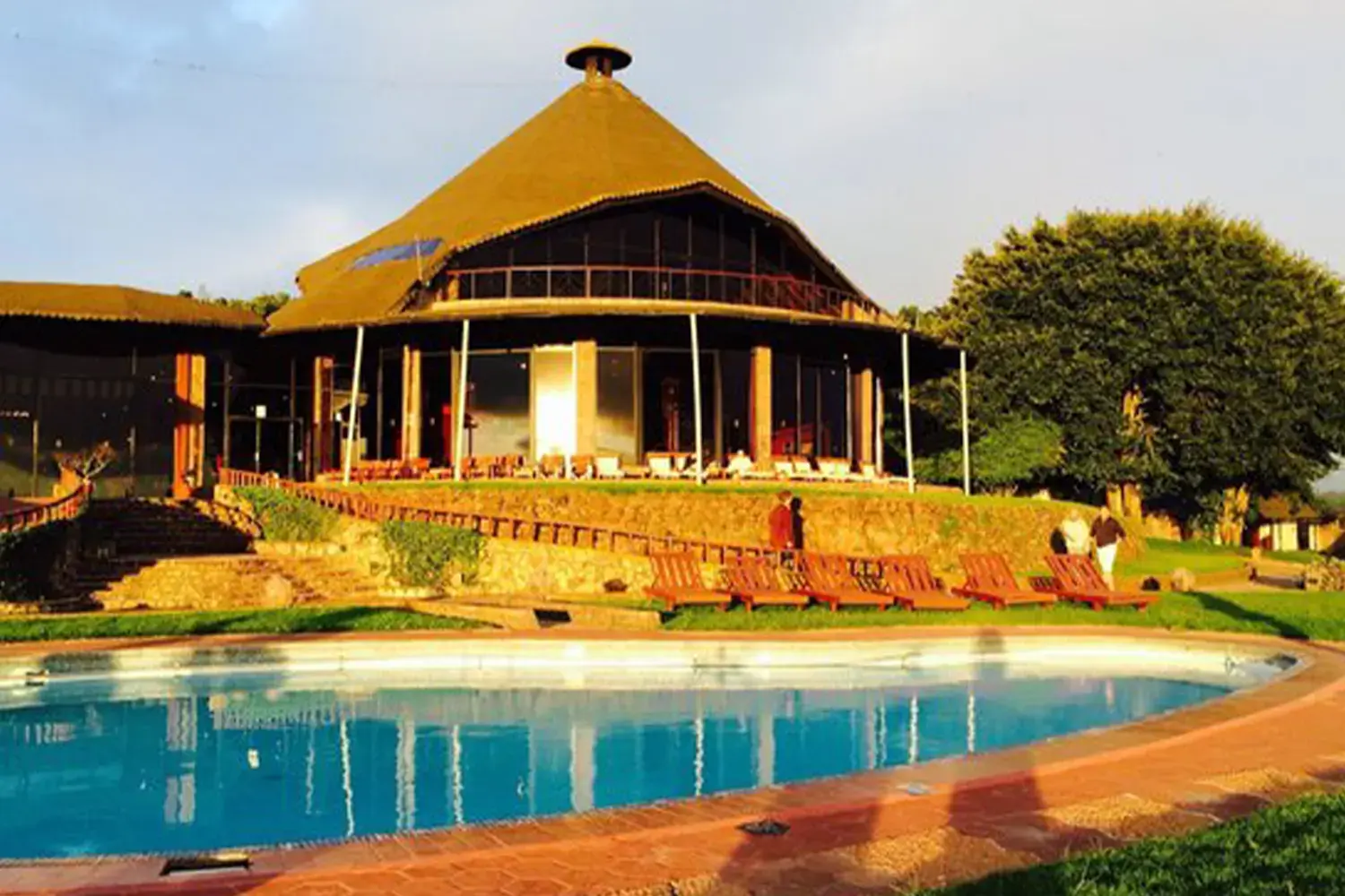 Tented safari camp in Tanzania
