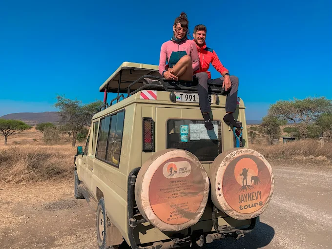 Couple game drives inside Serengeti national Park