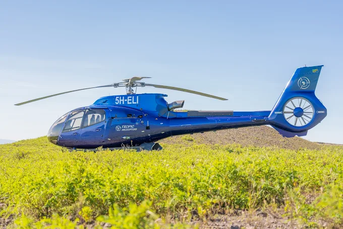 Zanzibar Resort to Dar es Salaam Helicopter