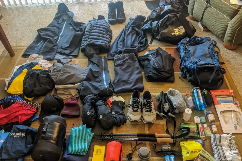 Packing for a Kilimanjaro climb
