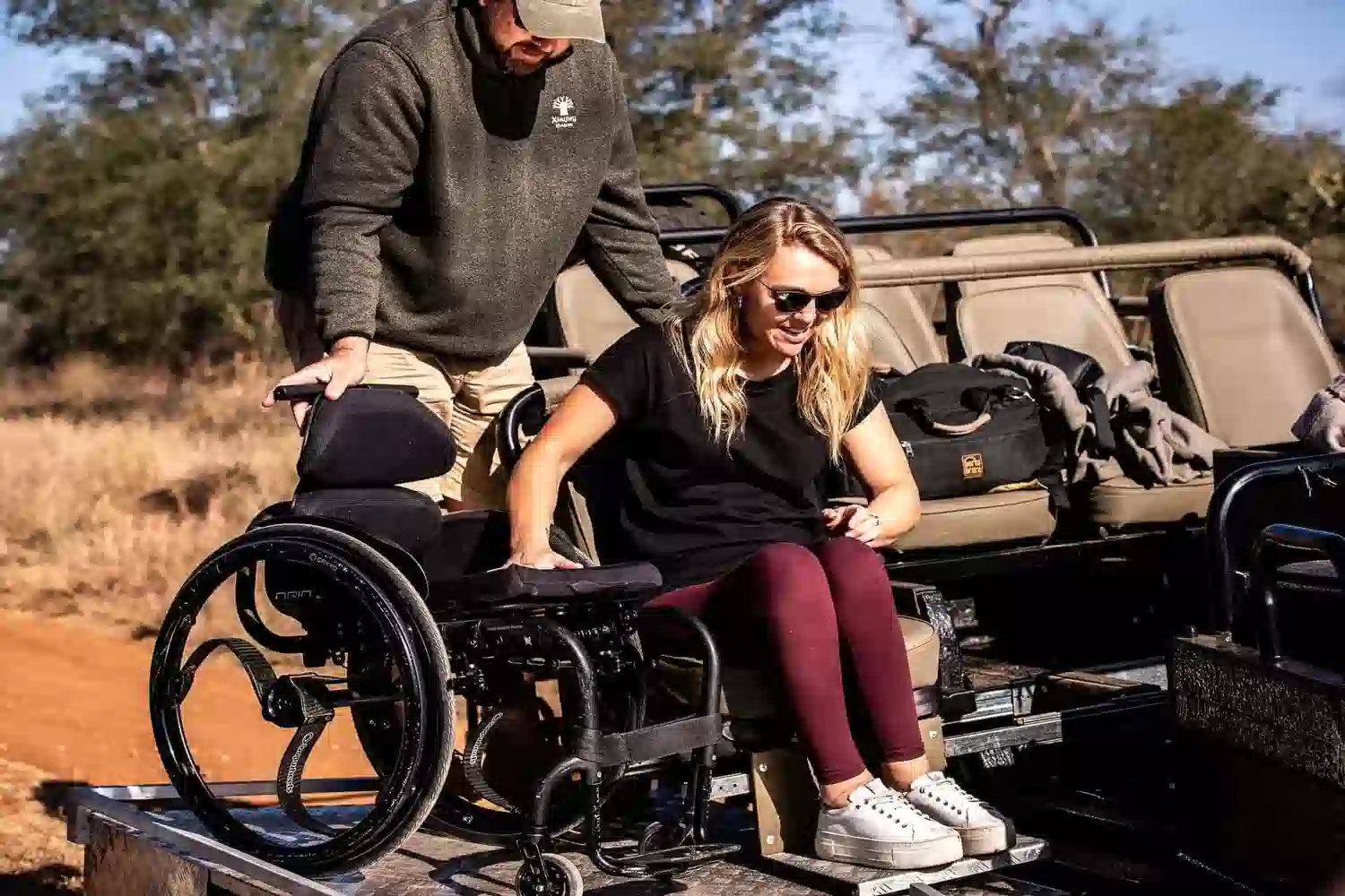 Rollstuhlgerechte Safari-Lodges